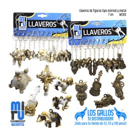 LLAVEROS DE FIGURAS