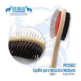 CEPILLO PARA MASCOTA MEDIANO