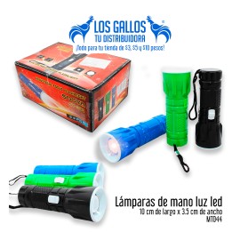 LÁMPARA DE MANO LUZ LED