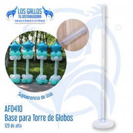 BASE PARA TORRE DE GLOBOS