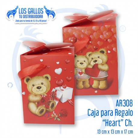 CAJA "HEART" PARA REGALO CHICA