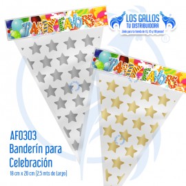 BANDERÍN DE CELEBRACIÓN