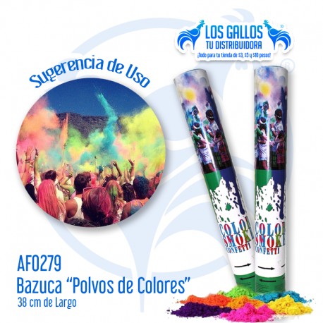 BAZUCA POLVO DE COLORES