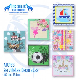 SERVILLETAS DECORADAS