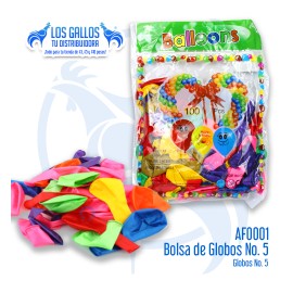 BOLSA DE GLOBOS