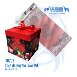 CAJA DE REGALO LOVE MD