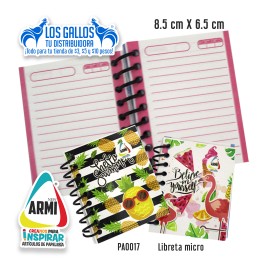 LIBRETA MICRO GORDA