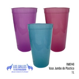 VASO JUMBO DE PLÁSTICO