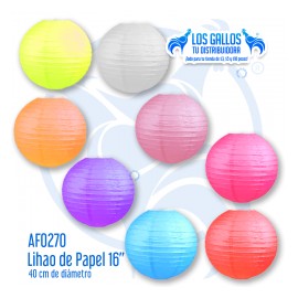 LIHAO DE PAPEL 16"