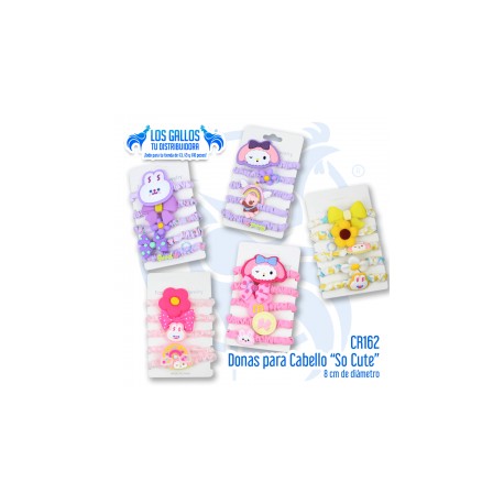 DONAS PARA CABELLO "SO CUTE"