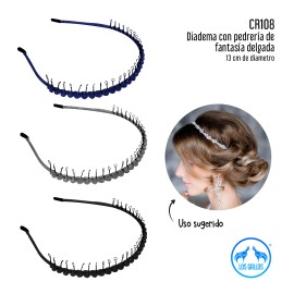 DIADEMA CON PEDRERÍA