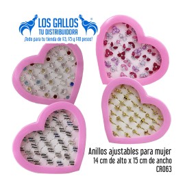 ANILLOS AJUSTABLES PARA MUJER